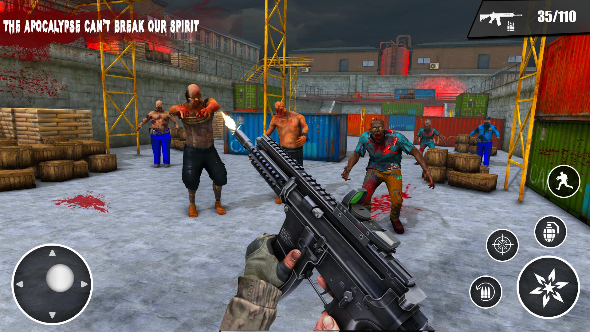 Zombie Hunter Shooting Game screenshot